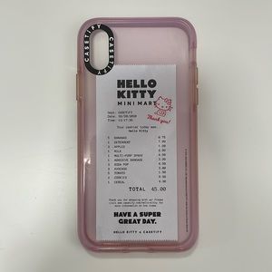Casetify Hello Kitty Minimart Receipt Case for iPhone XS